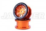 Axial Racing AX10 Aluminum 2.2 D6-spoke Bead-lock Wheel (Orange) Axial Racing AX10 Aluminum 2.2 D6-spoke Bead-lock Wheel (Orange)