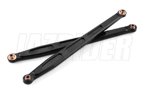 Axial Racing SCX-10 Honcho Aluminum Rear Lower Chassis Linkage 130mm (Black)