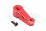 Axial 1/6 SCX6 Jeep 7075 Aluminum Steering Servo Arm (Red) Axial 1/6 SCX6 Jeep 7075 Aluminum Steering Servo Arm (Red)