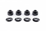 Axial Racing Wraith Aluminum Hexagon Wheel Hub (Black) Axial Racing Wraith Aluminum Hexagon Wheel Hub (Black)