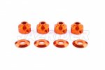 Axial Racing Wraith Aluminum Hexagon Wheel Hub (Orange) Axial Racing Wraith Aluminum Hexagon Wheel Hub (Orange)