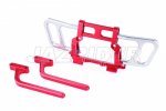 Axial Racing Wraith Aluminum Front Bumper Set (Red) Axial Racing Wraith Aluminum Front Bumper Set (Red)