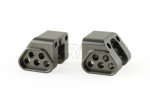 Axial Yeti XL Aluminum Rear Upper Chassis Suspension Link Mount Set Axial Yeti XL Aluminum Rear Upper Chassis Suspension Link Mount Set
