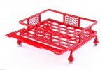 Small Metal Luggage Tray - Red