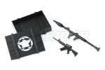 1/10 Plastic Weapon Box (B) w/Weapons For RC Pick Up Truck/Crawler Accessories Decoration (U.S Army Style) 1/10 Plastic Weapon Box (B) w/Weapons For RC Pick Up Truck/Crawler Accessories Decoration (U.S Army Style)