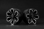 Aluminum 1.9\'\' Beadlock 6 Spokes Wheels (TYPE G) - Black