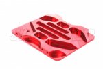 Gmade R1 - Red Alloy Centre Skid Plate