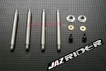 Horizontal Shaft Set For Align Trex T-rex 450 AE SE V2 Alloy Metal parts - Jazrider Brand [JR-HAG-TX450-017]