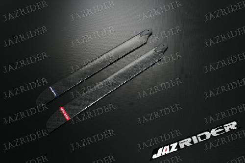315 Carbon Fiber Main Rotor Blade (Black) Parts For Esky EK1H-E013/14 Belt CP Helicopter - Jazrider Brand [JR-HBL-00011]