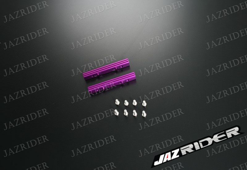 Alloy Front and Rear Chassis Mount (Purple) For HPI Savage Nitro Off Road Series - Jazrider Brand [JR-CHP-SAV-002]