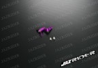 Alloy Throttle Bellcrank Linkage (Purple) For HPI Savage Nitro Off Road Series - Jazrider Brand [JR-CHP-SAV-008]