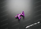 Alloy Steering Assembly (Purple) For HPI Savage Nitro Off Road Series - Jazrider Brand [JR-CHP-SAV-017]