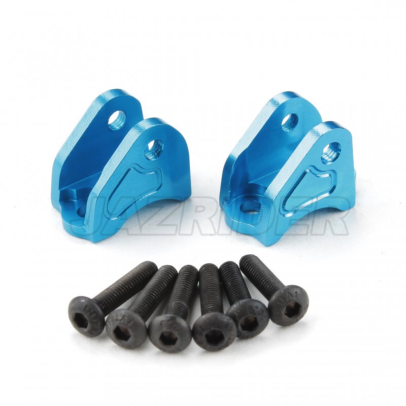 Tamiya CC-02 Chassis Aluminum Upper Suspension Link Mount (Blue)