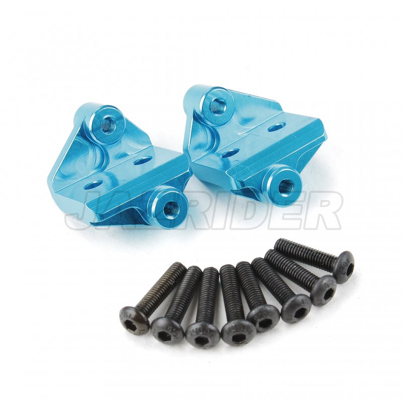Tamiya CC-02 Chassis Aluminum Chassis Pivot Link Mount (Blue)