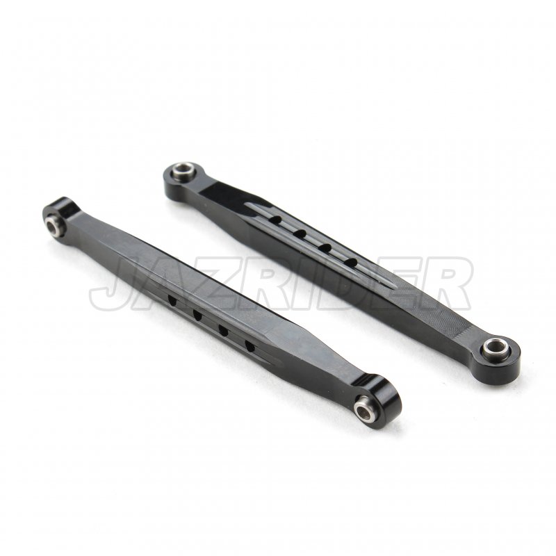 Tamiya CC-02 Chassis Aluminum Rear Upper Suspension Link Arms (Black)