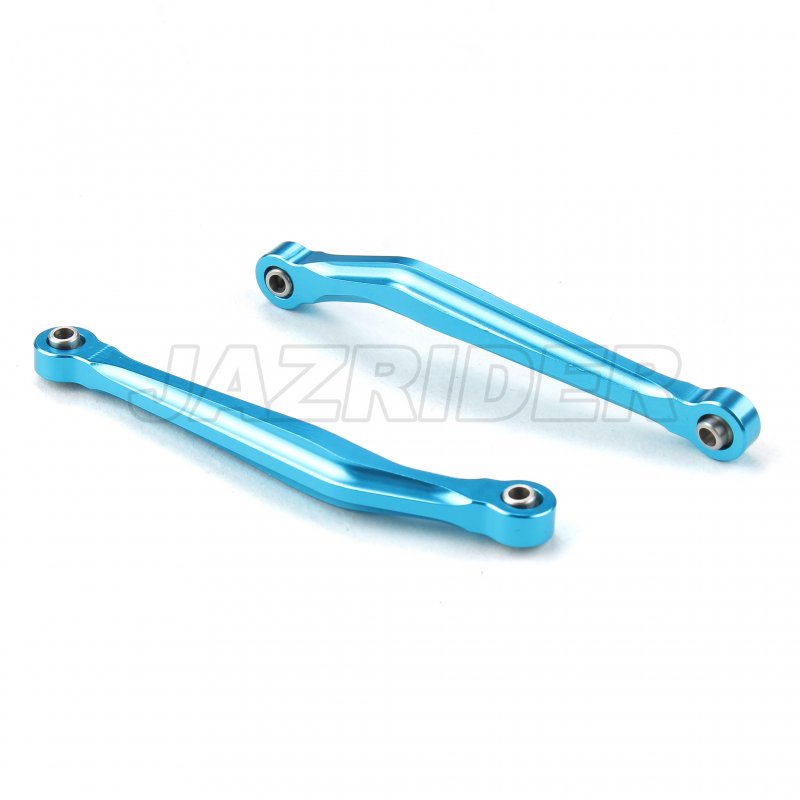 Tamiya CC-02 Chassis Aluminum Front Lower Suspension Link Arms (Blue)