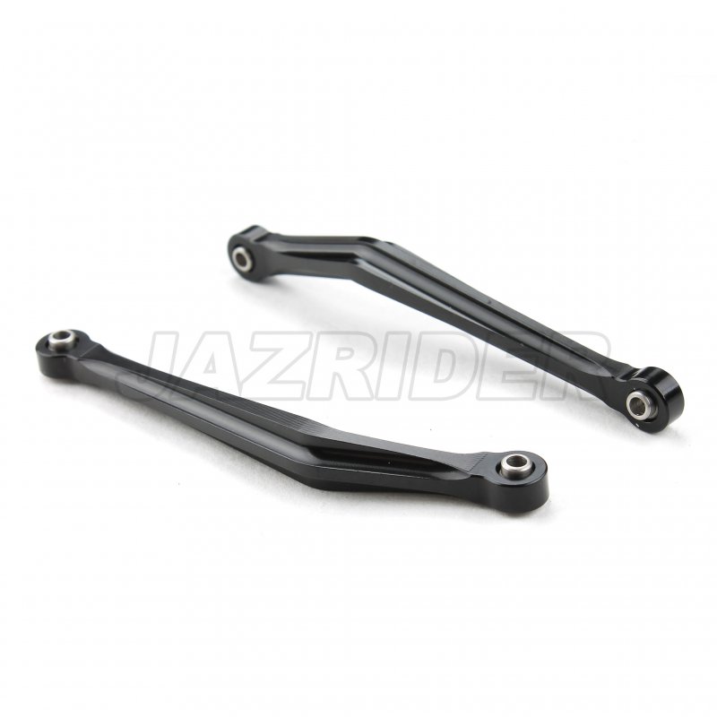 Tamiya CC-02 Chassis Aluminum Rear Lower Suspension Link Arms (Black)