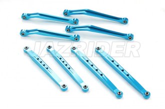 TAMIYA CC-02 Aluminum Link Arms Set (Upper & Lower) - JR-CC2ARM-LB