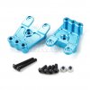 Tamiya CC-02 Chassis Aluminum Front/Rear Shock Tower (Blue)