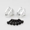Tamiya CC-02 Chassis Aluminum Upper Suspension Link Mount (Silver) Tamiya CC-02 Chassis Aluminum Upper Suspension Link Mount (Silver)