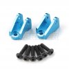 Tamiya CC-02 Chassis Aluminum Lower Suspension Link Mount (Blue) Tamiya CC-02 Chassis Aluminum Lower Suspension Link Mount (Blue)