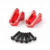 Tamiya CC-02 Chassis Aluminum Lower Suspension Link Mount (Red) Tamiya CC-02 Chassis Aluminum Lower Suspension Link Mount (Red)