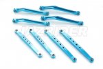 Tamiya CC-02 Chassis Aluminum Upper & Lower Suspension Link Arms Set (Blue) Tamiya CC-02 Chassis Aluminum Upper & Lower Suspension Link Arms Set (Blue)