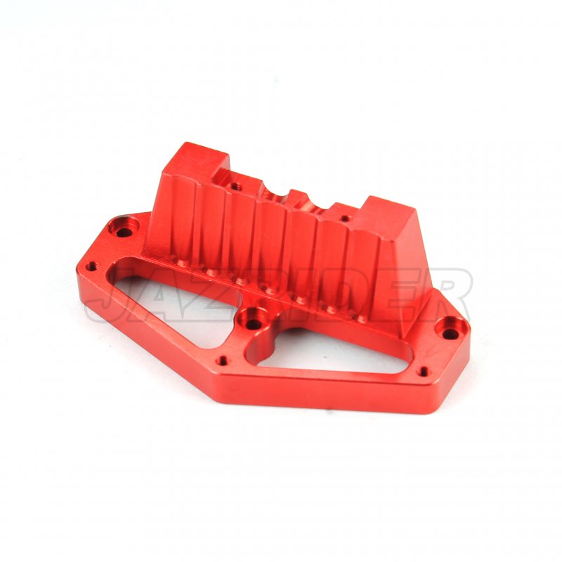 Tamiya CW-01 Aluminum Front Lower Arm Stabilizer Mount (Red)