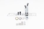 Jazrider Tamiya CW-01 (Lunch Box) Aluminium Hi-torque Servo Saver 25T w/ Aluminium Tie Rod Set (Gun Metal)