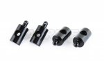 Tamiya Lunch Box (Black) Aluminum Body Mount (4pcs) Tamiya Lunch Box (Black) Aluminum Body Mount (4pcs)