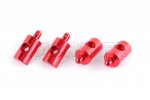 Tamiya Lunch Box (Red) Aluminum Body Mount (4pcs) Tamiya Lunch Box (Red) Aluminum Body Mount (4pcs)