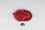 Tamiya DT02/ DT03/ DT04/ Hornet EVO. Aluminum Gear Box Cover (Red)