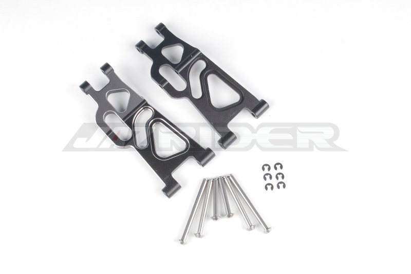Tamiya Hornet EVO. (58742) Aluminum Front Lower Arms (Black)