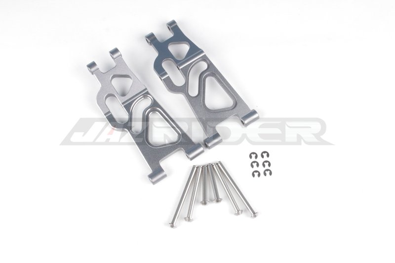Tamiya Hornet EVO. (58742) Aluminum Front Lower Arms (Gun Metal)