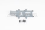 Tamiya Hornet EVO. (58742) Aluminum Rear Underguard (Gun Metal)