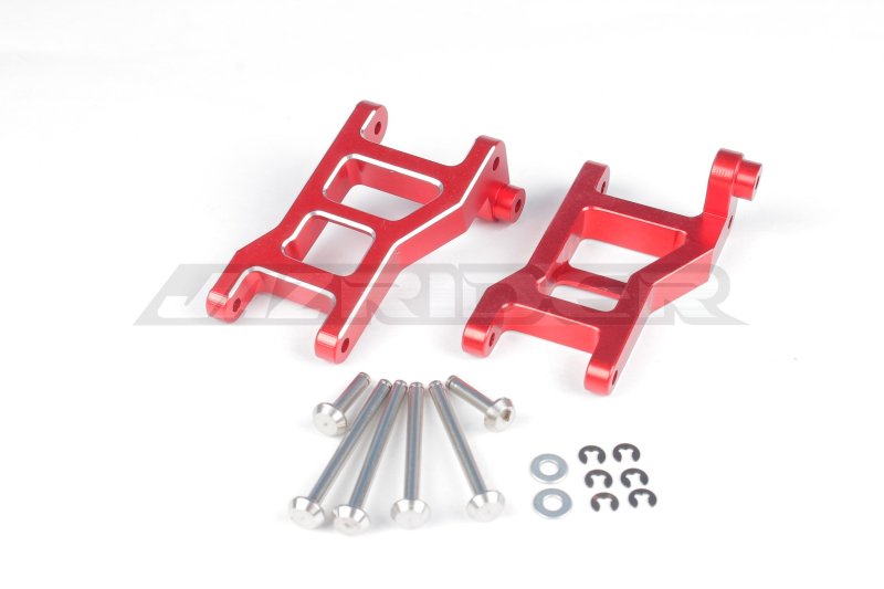 Tamiya Hotshot, Super Hotshot Aluminum Rear Upper Suspension Arms (Red)