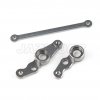 TA01/TA02/DF01 Aluminum Steering Assembly w/Bearing (Gun Metal) Set