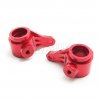 Tamiya TA02 / TA03 / FF01 / CC01 Aluminum Front Knuckle Arm Upright (Red) Set Tamiya TA02 / TA03 / FF01 / CC01 Aluminum Front Knuckle Arm Upright (Red) Set
