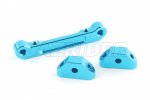 Tamiya 58636 TA07 Aluminum Front Suspension Mount Set(Blue) Tamiya 58636 TA07 Aluminum Front Suspension Mount Set(Blue)