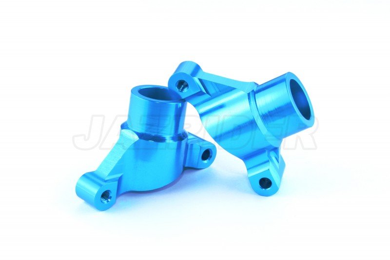 GPM Aluminium Front C-Hub Blu Per Tamiya GF01 E TL01 - Set Di Aggiornamento (1 Paio)