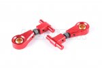 Tamiya TT-02 Aluminum Front Upper Adjustable Suspension Arm (Red)