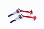 Tamiya TT-02 Aluminum Universal Swing Shaft Set (Red) Tamiya TT-02 Aluminum Universal Swing Shaft Set (Red)