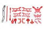 Tamiya TT-02B Aluminum Conversion Upgrade Kit (Red) Tamiya TT-02B Aluminum Conversion Upgrade Kit (Red)