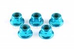 Tamiya XV-01 Aluminum 4mm Low Mass Lock Nut set (5 Pcs) Tamiya XV-01 Aluminum 4mm Low Mass Lock Nut set (5 Pcs)