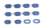 Team Losi Promoto-MX Motorcycle Aluminum Chain Tension Adjuster set (Blue) Team Losi Promoto-MX Motorcycle Aluminum Chain Tension Adjuster set (Blue)