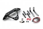 Traxxas TRX-4 & Axial SCX10 II Aluminum Front Bumper w/ Led Lights and D-Rings